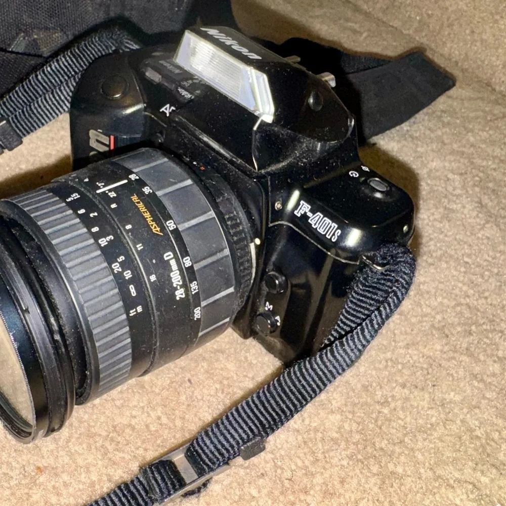 Nikon F-401s Black SLR Camera